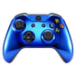 eXtremeRate Replacement Front Housing Shell for Xbox One X & S Controller (Model 1708) - Chrome blue