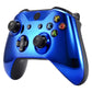 eXtremeRate Replacement Front Housing Shell for Xbox One X & S Controller (Model 1708) - Chrome blue