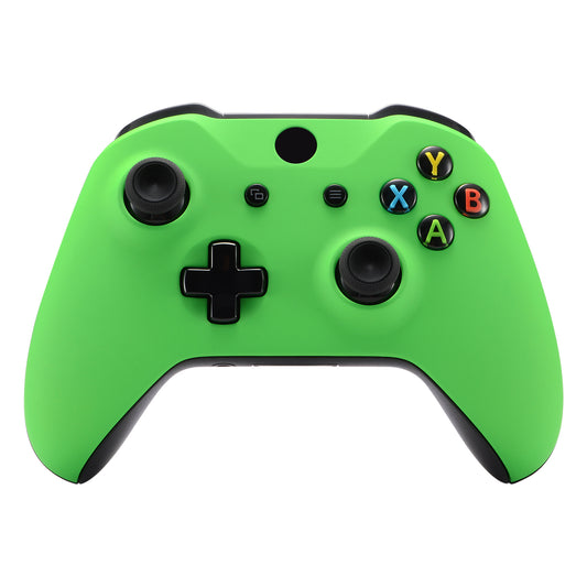 eXtremeRate Replacement Front Housing Shell for Xbox One X & S Controller (Model 1708) - Green