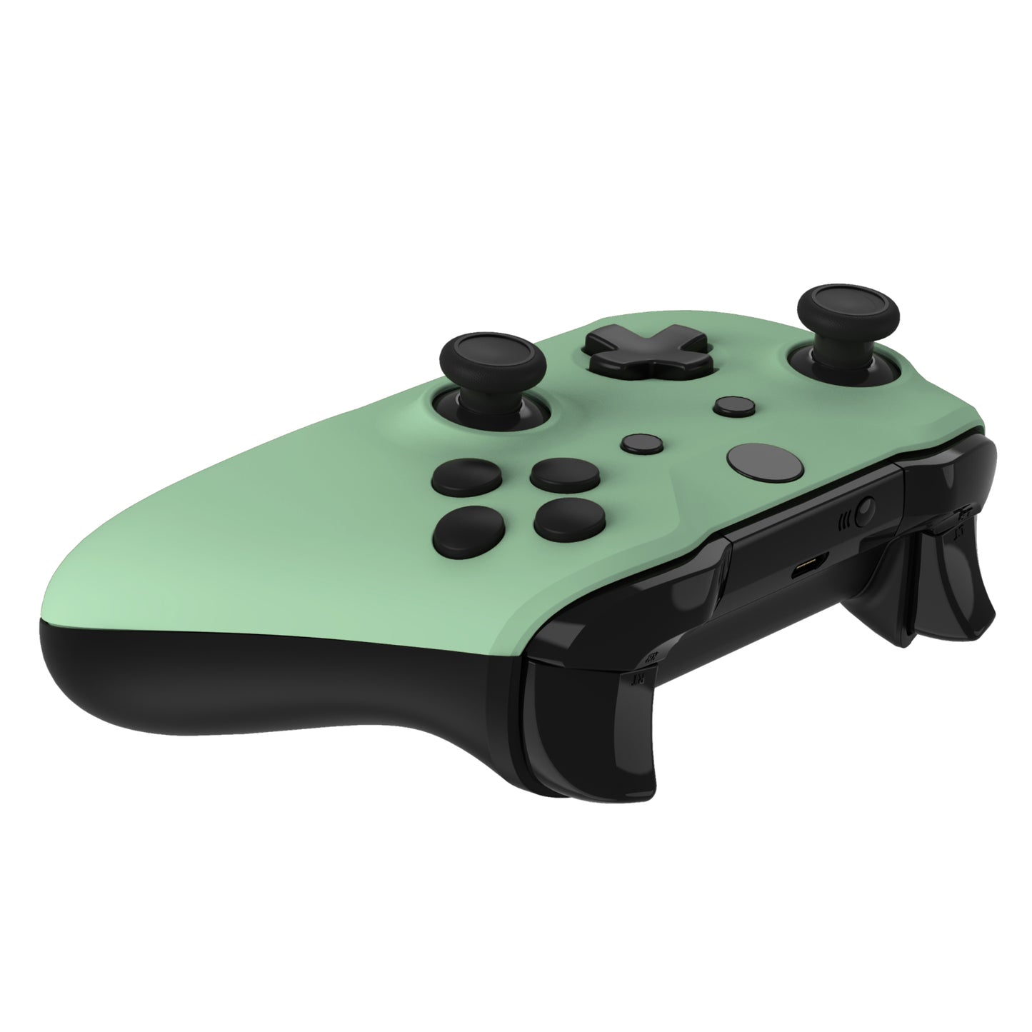 eXtremeRate Replacement Front Housing Shell for Xbox One X & S Controller (Model 1708) - Matcha Green