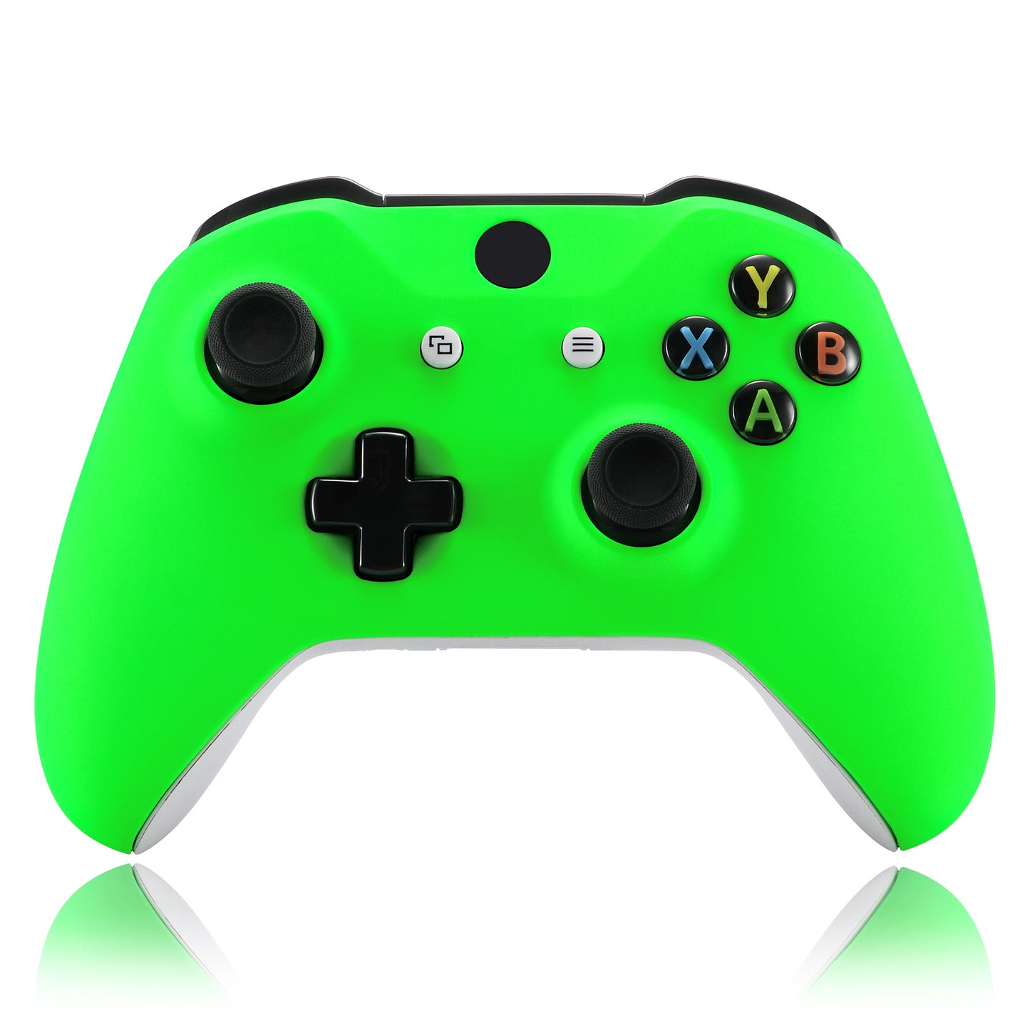 eXtremeRate Replacement Front Housing Shell for Xbox One X & S Controller (Model 1708) - Neon Green