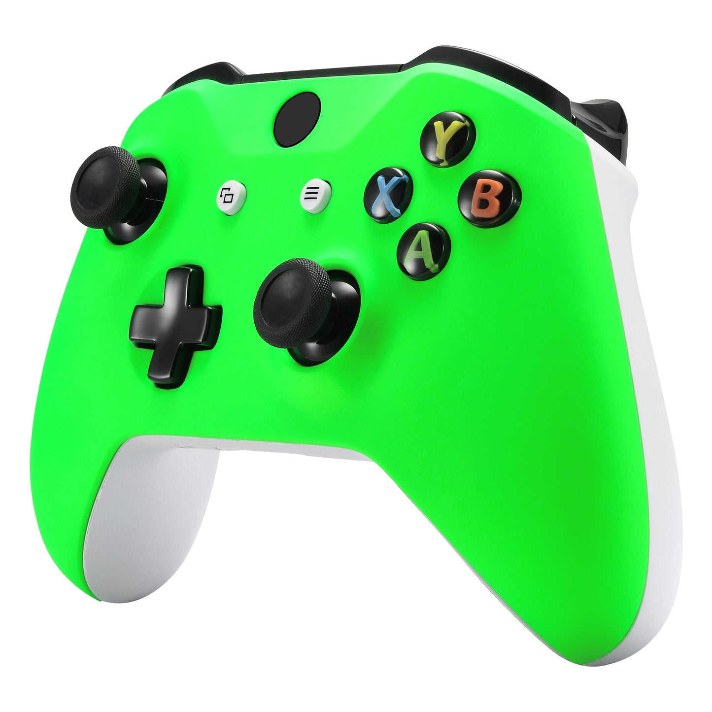 eXtremeRate Replacement Front Housing Shell for Xbox One X & S Controller (Model 1708) - Neon Green