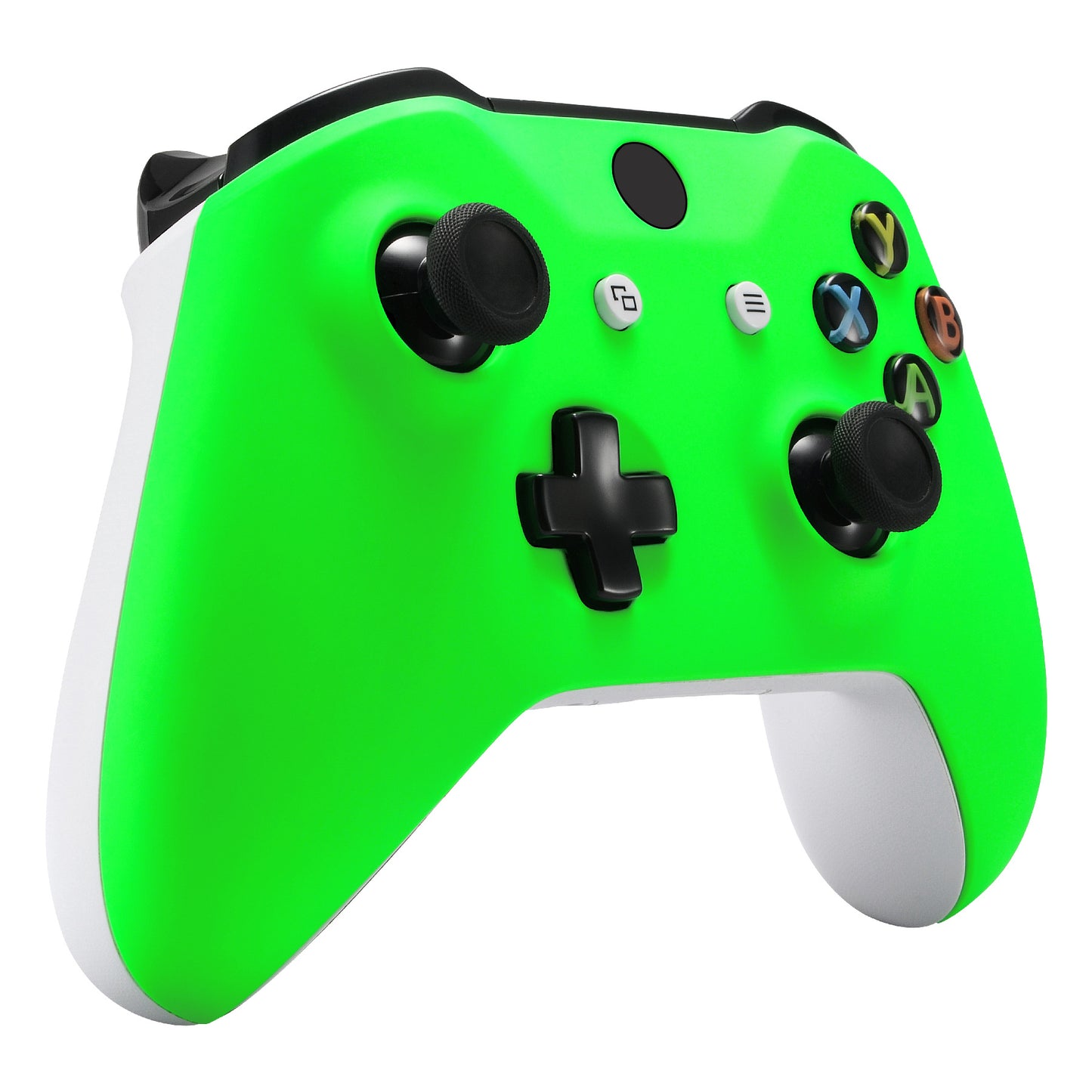 eXtremeRate Replacement Front Housing Shell for Xbox One X & S Controller (Model 1708) - Neon Green