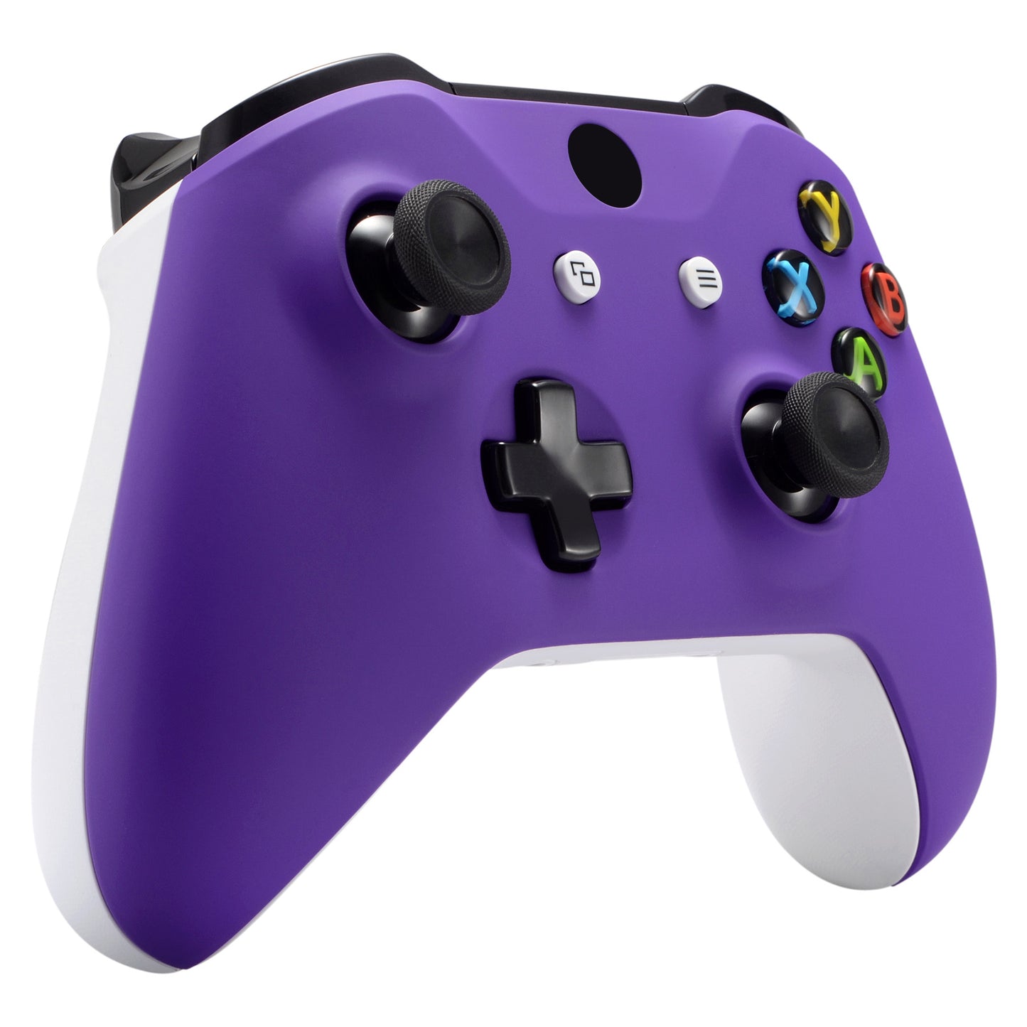 eXtremeRate Replacement Front Housing Shell for Xbox One X & S Controller (Model 1708) - Purple