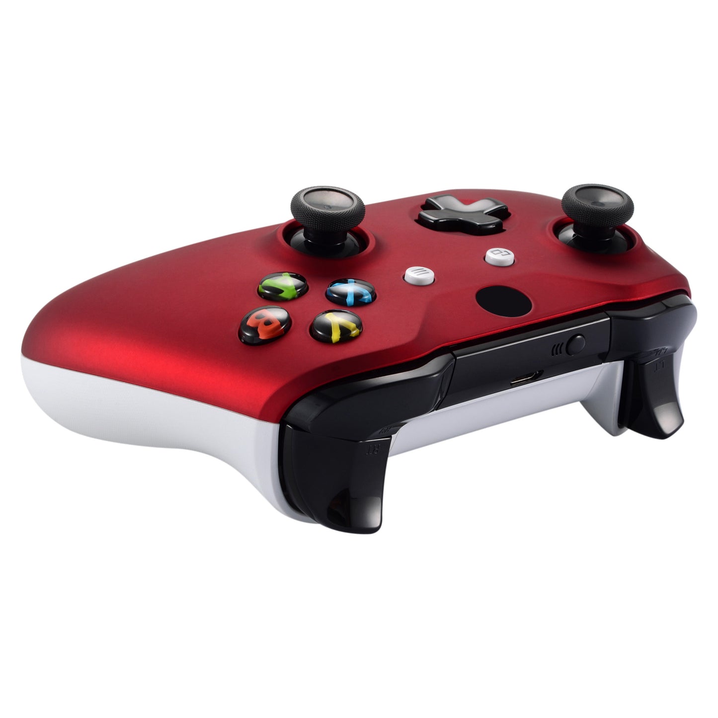 eXtremeRate Replacement Front Housing Shell for Xbox One X & S Controller (Model 1708) - Scarlet Red