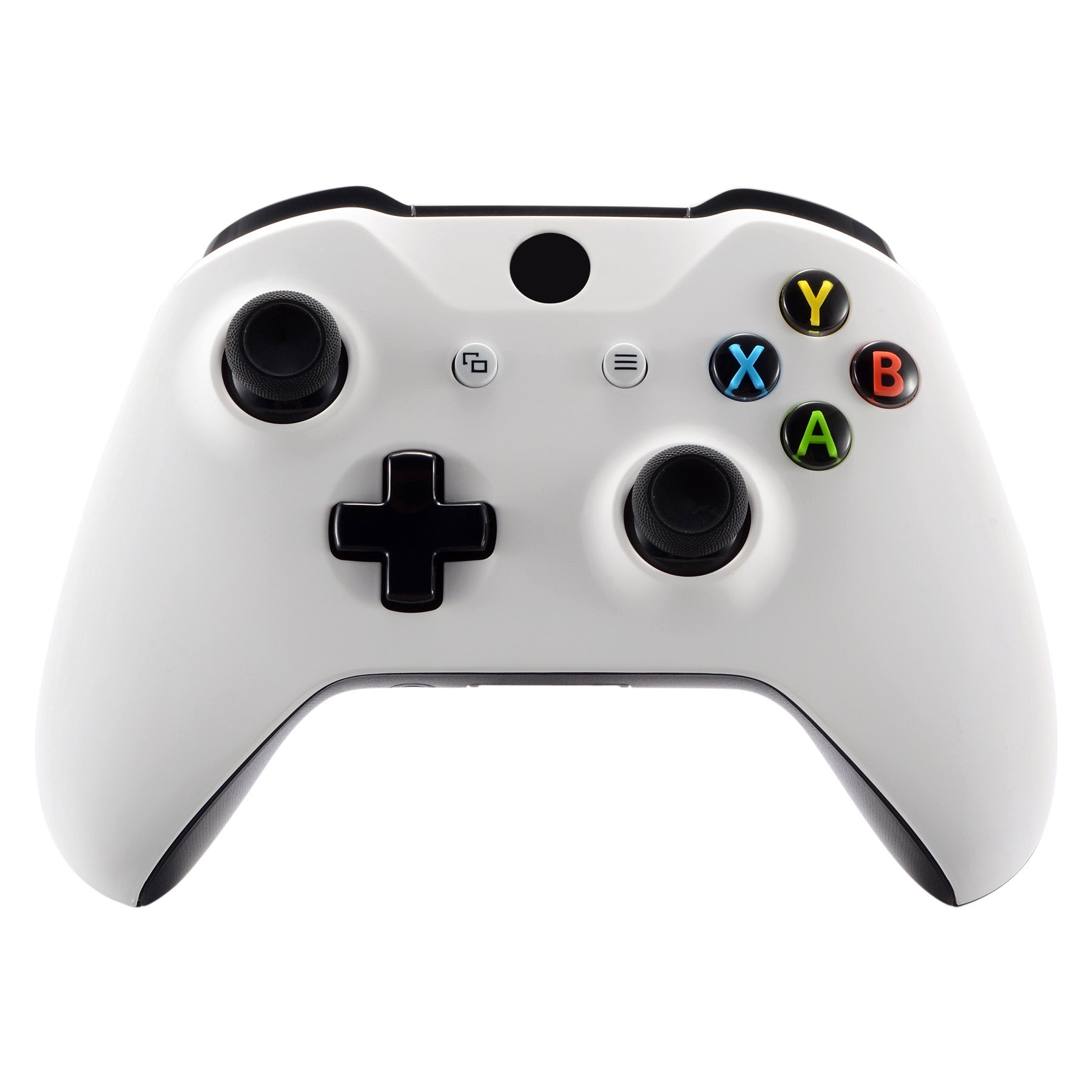 eXtremeRate White Front Housing Shell Faceplate for Xbox One X S
