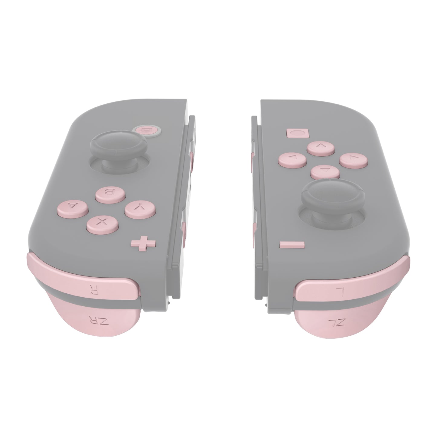 eXtremeRate Replacement Full Set Buttons for Joycon of NS Switch - Cherry Blossoms Pink