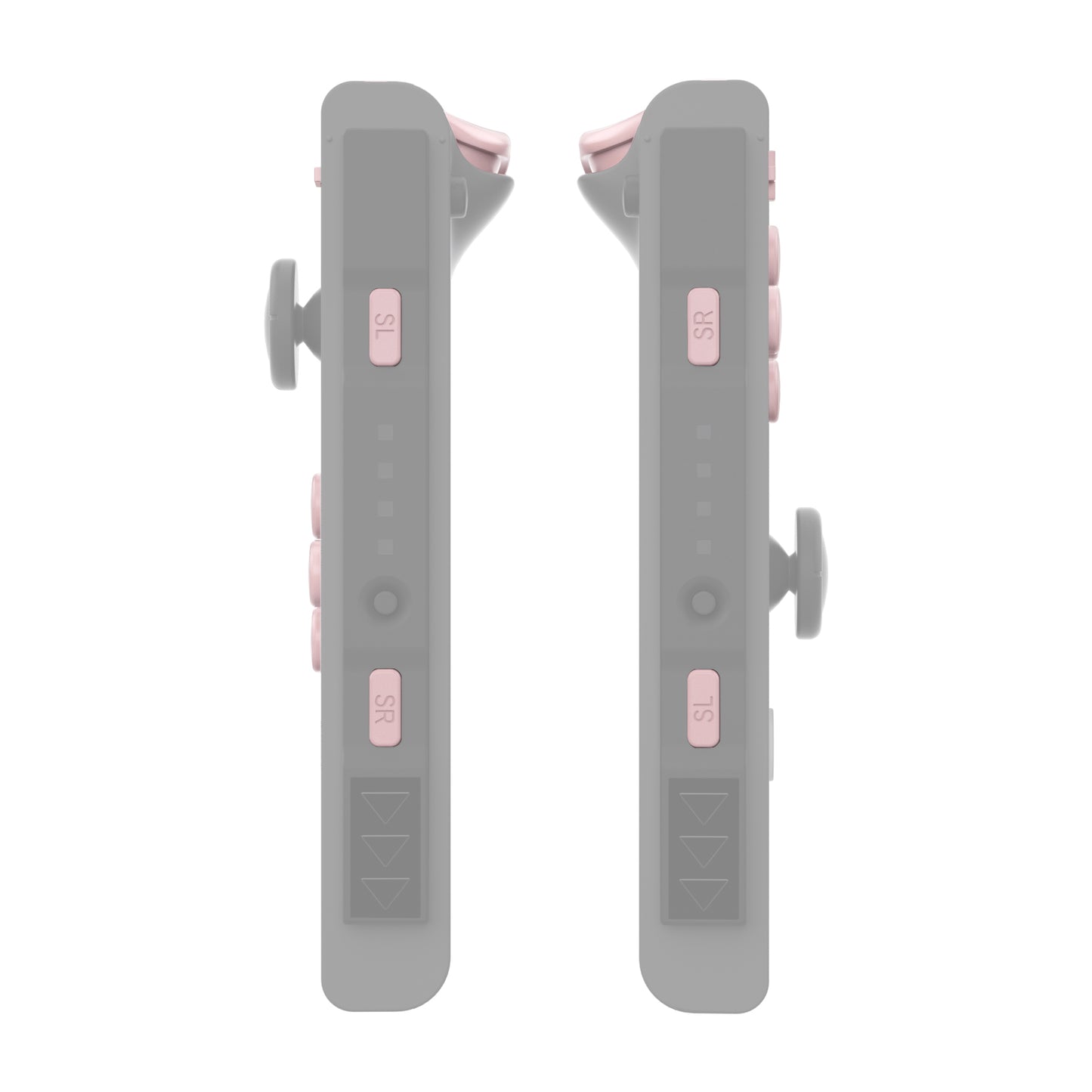 eXtremeRate Replacement Full Set Buttons for Joycon of NS Switch - Cherry Blossoms Pink