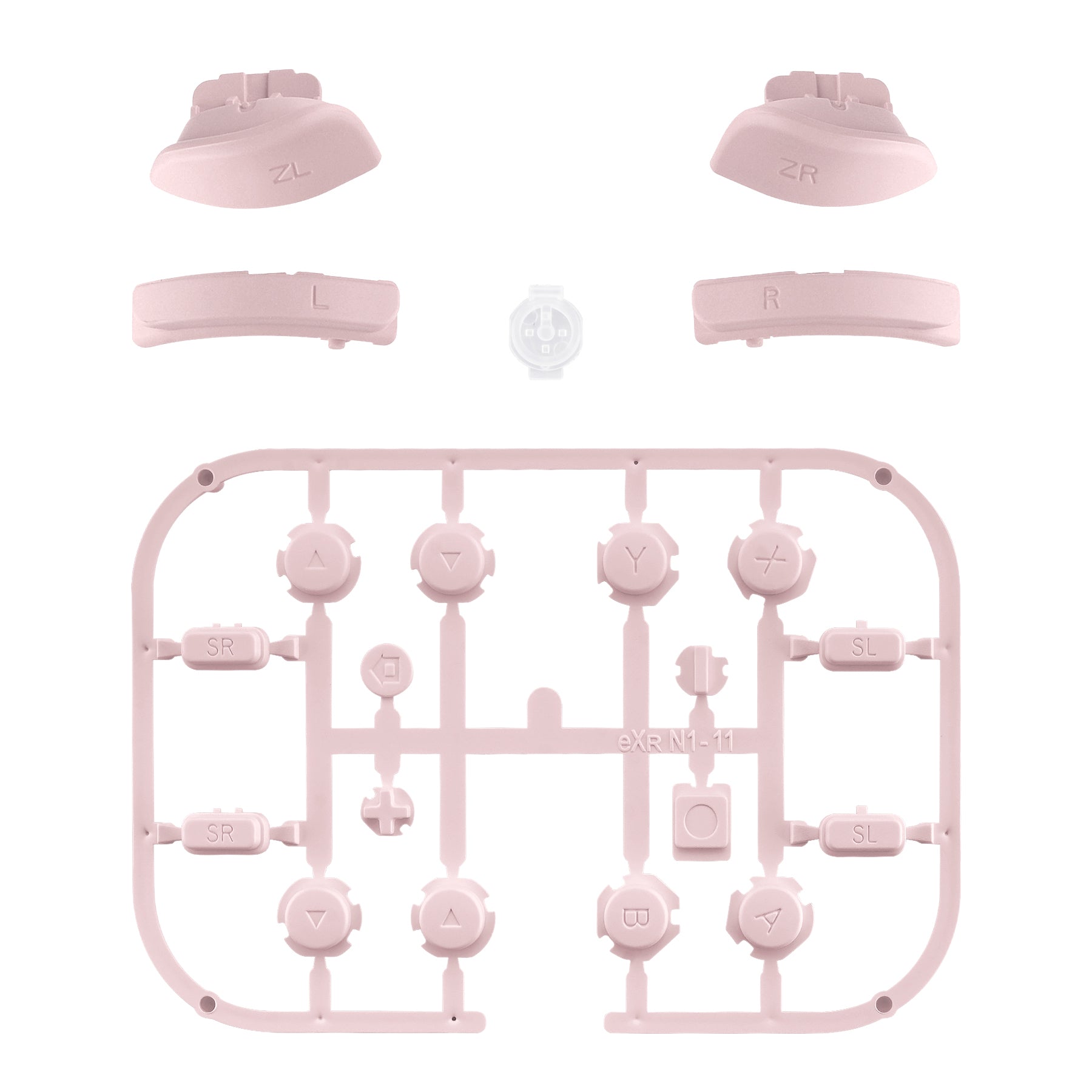 eXtremeRate Cherry Blossoms Pink Replacement ABXY Direction Keys