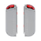 eXtremeRate Replacement Full Set Buttons for Joycon of NS Switch - Chrome Red Glossy
