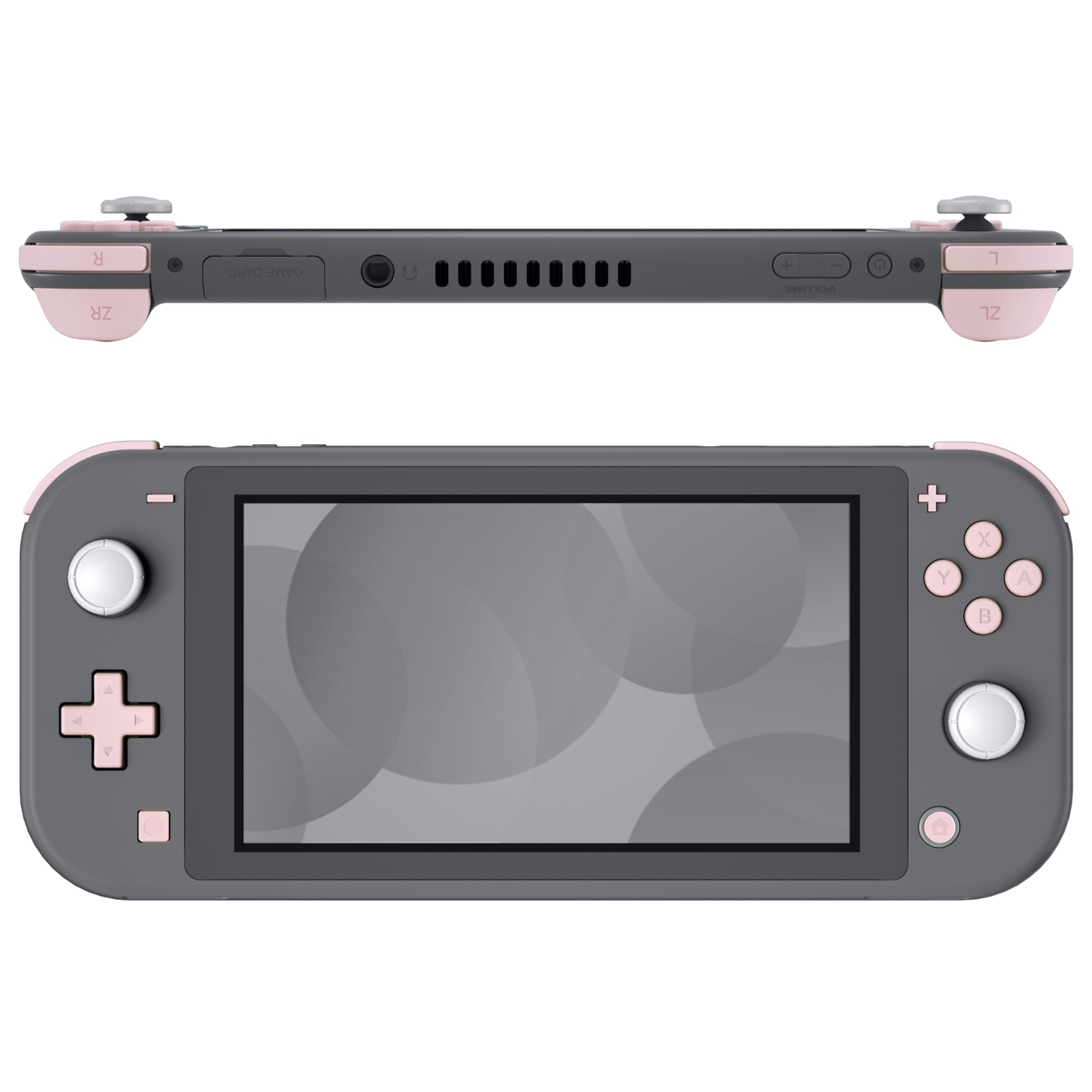 eXtremeRate Cherry Blossoms Pink Replacement ABXY Home Capture