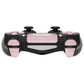 eXtremeRate Replacement Full Set Buttons Compatible with PS4 Slim Pro CUH-ZCT2 Controller - Cherry Blossoms Pink