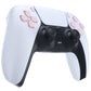 eXtremeRate Replacement Full Set Buttons Compatible with PS5 Controller BDM-010/020 - Cherry Blossoms Pink