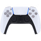 eXtremeRate Replacement Full Set Buttons Compatible with PS5 Controller BDM-010/020 - Clear