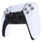 eXtremeRate Replacement Full Set Buttons Compatible with PS5 Controller BDM-010/020 - Clear