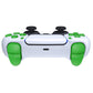 eXtremeRate Replacement Full Set Buttons Compatible with PS5 Controller BDM-010/020 - Green