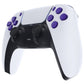 eXtremeRate Replacement Full Set Buttons Compatible with PS5 Controller BDM-010/020 - Purple