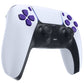 eXtremeRate Replacement Full Set Buttons Compatible with PS5 Controller BDM-010/020 - Purple