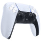 eXtremeRate Replacement Full Set Buttons Compatible with PS5 Controller BDM-010/020 - White