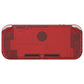 eXtremeRate Replacement Full Set Shells with ABXY Buttons & Screen Protector for Nintendo Switch Lite - Clear Red