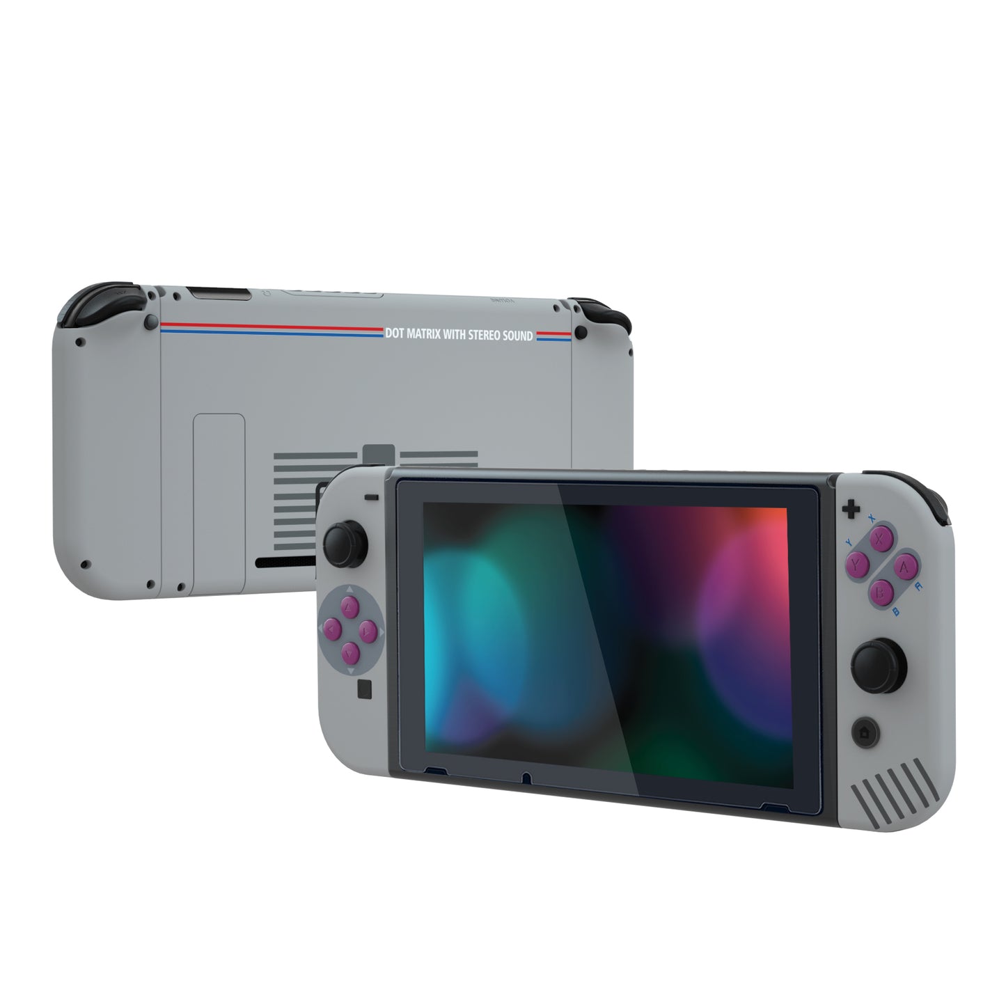 eXtremeRate Replacement Full Set Shells with Buttons for Nintendo Switch - Classic 1989 GB DMG-01