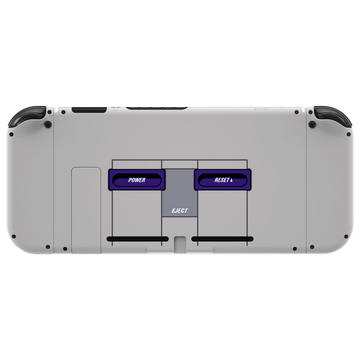 eXtremeRate Replacement Full Set Shells with Buttons for Nintendo Switch - Classics SNES Style