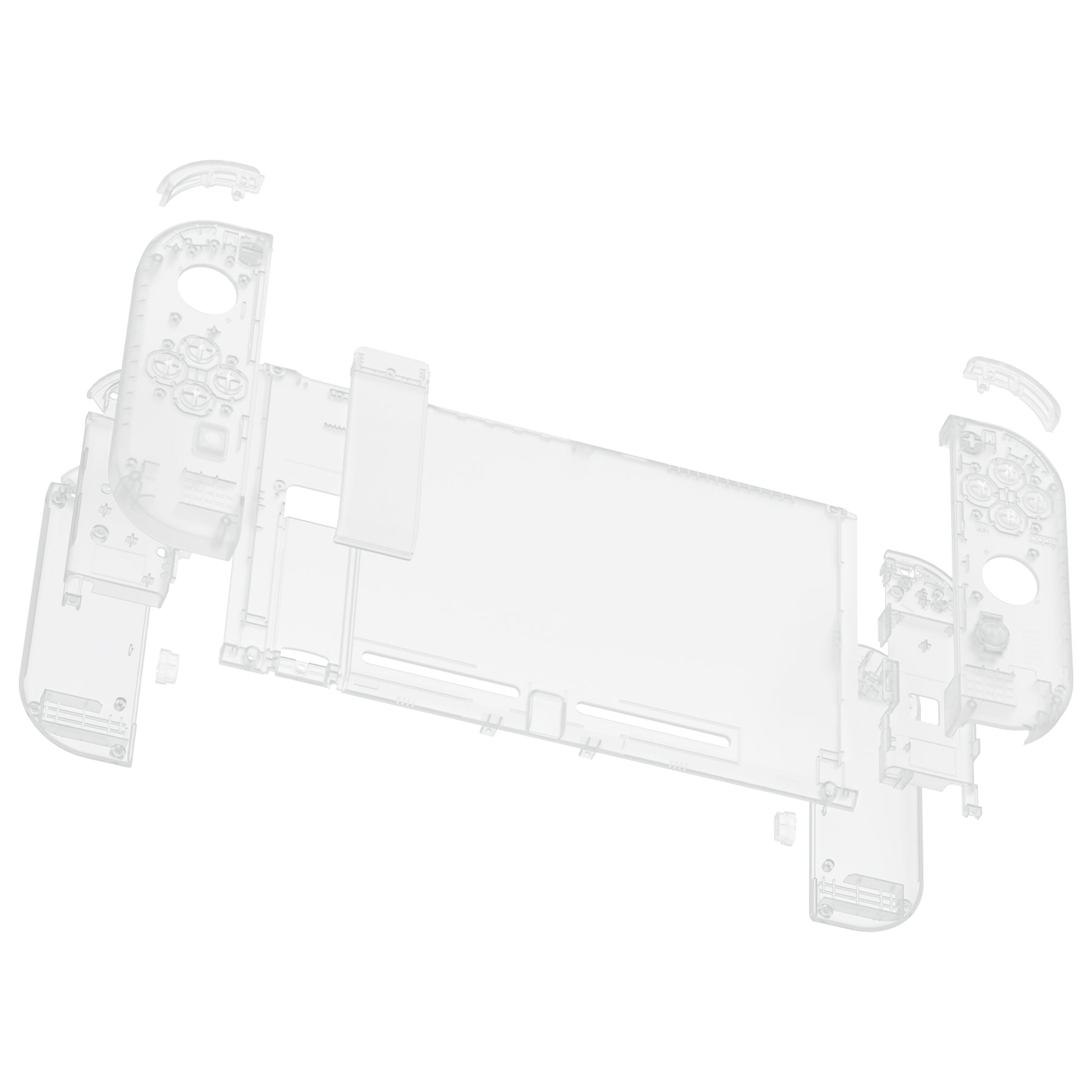 eXtremeRate Glow in Dark - Green Back Plate for Nintendo Switch