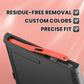 eXtremeRate Side Rail Slot Sticker for Nintendo Switch 2 Console - Blue & Orange