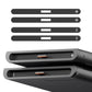eXtremeRate Side Rail Slot Sticker for Nintendo Switch 2 Console - Shadow Gray