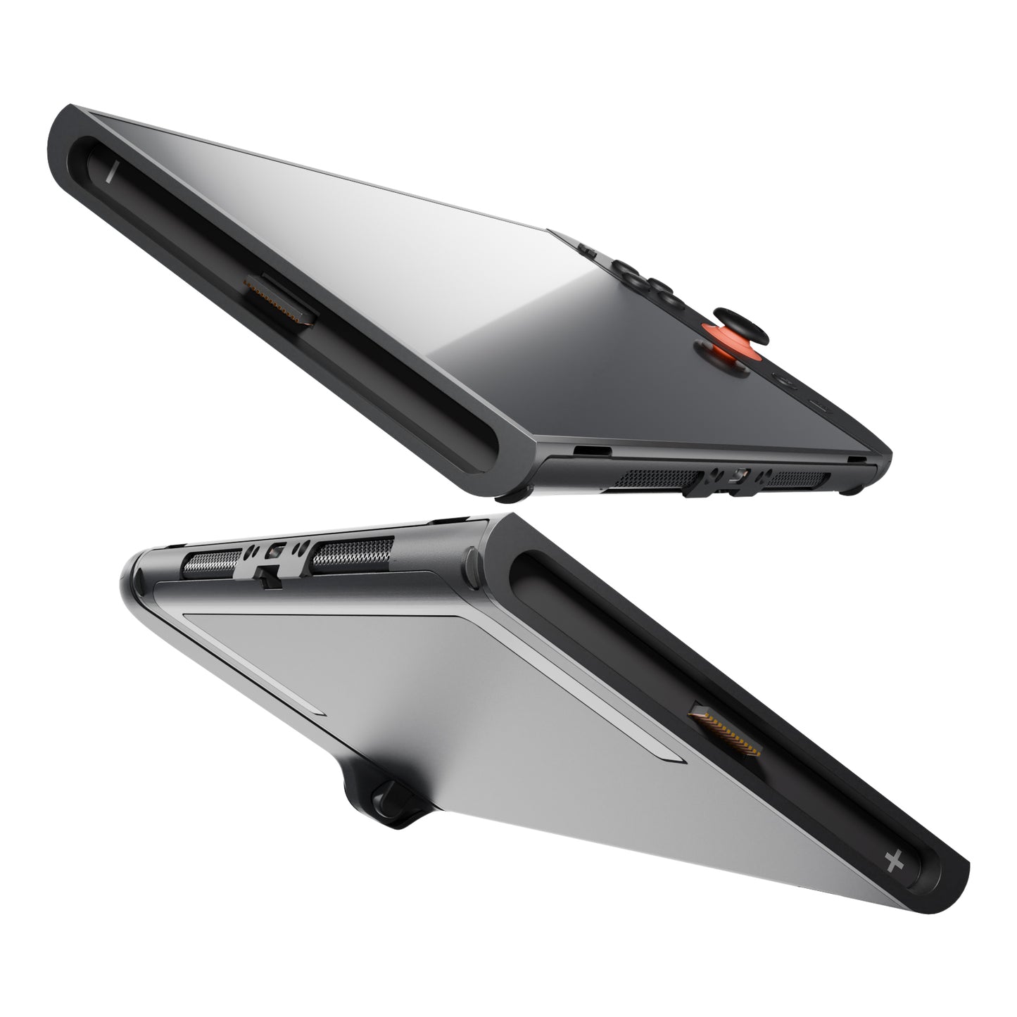 eXtremeRate Side Rail Slot Sticker for Nintendo Switch 2 Console - Shadow Gray