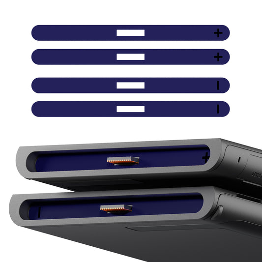 eXtremeRate Side Rail Slot Sticker for Nintendo Switch 2 Console - SwitchCube Purple