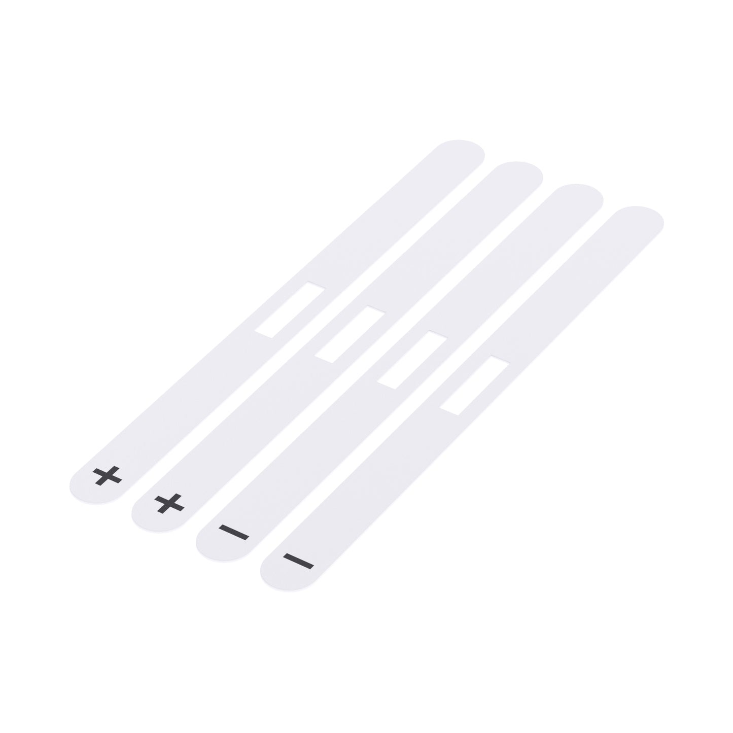 eXtremeRate Side Rail Slot Sticker for Nintendo Switch 2 Console - White