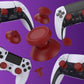 eXtremeRate ThumbsGear V3 Interchangeable Ergonomic Thumbstick for PS5 Edge & PS5 & PS4 Controller - Carmine Red