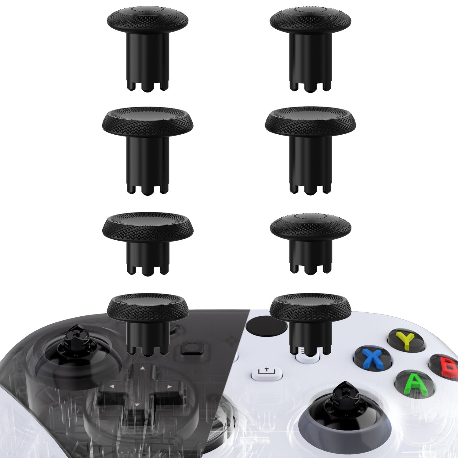 ThumbsGear V3 Interchangeable Thumbsticks for Xbox Core Controller & Xbox One S/X/Elite Controller & Nintendo Switch Pro Controller