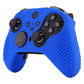 eXtremeRate PlayVital Protective Anti-Slip Silicone Case with Thumb Grips Caps for Xbox One Elite Series 2 & Elite 2 Core Controller - Blue