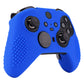 eXtremeRate PlayVital Protective Anti-Slip Silicone Case with Thumb Grips Caps for Xbox One Elite Series 2 & Elite 2 Core Controller - Blue