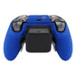 eXtremeRate PlayVital Protective Anti-Slip Silicone Case with Thumb Grips Caps for Xbox One Elite Series 2 & Elite 2 Core Controller - Blue