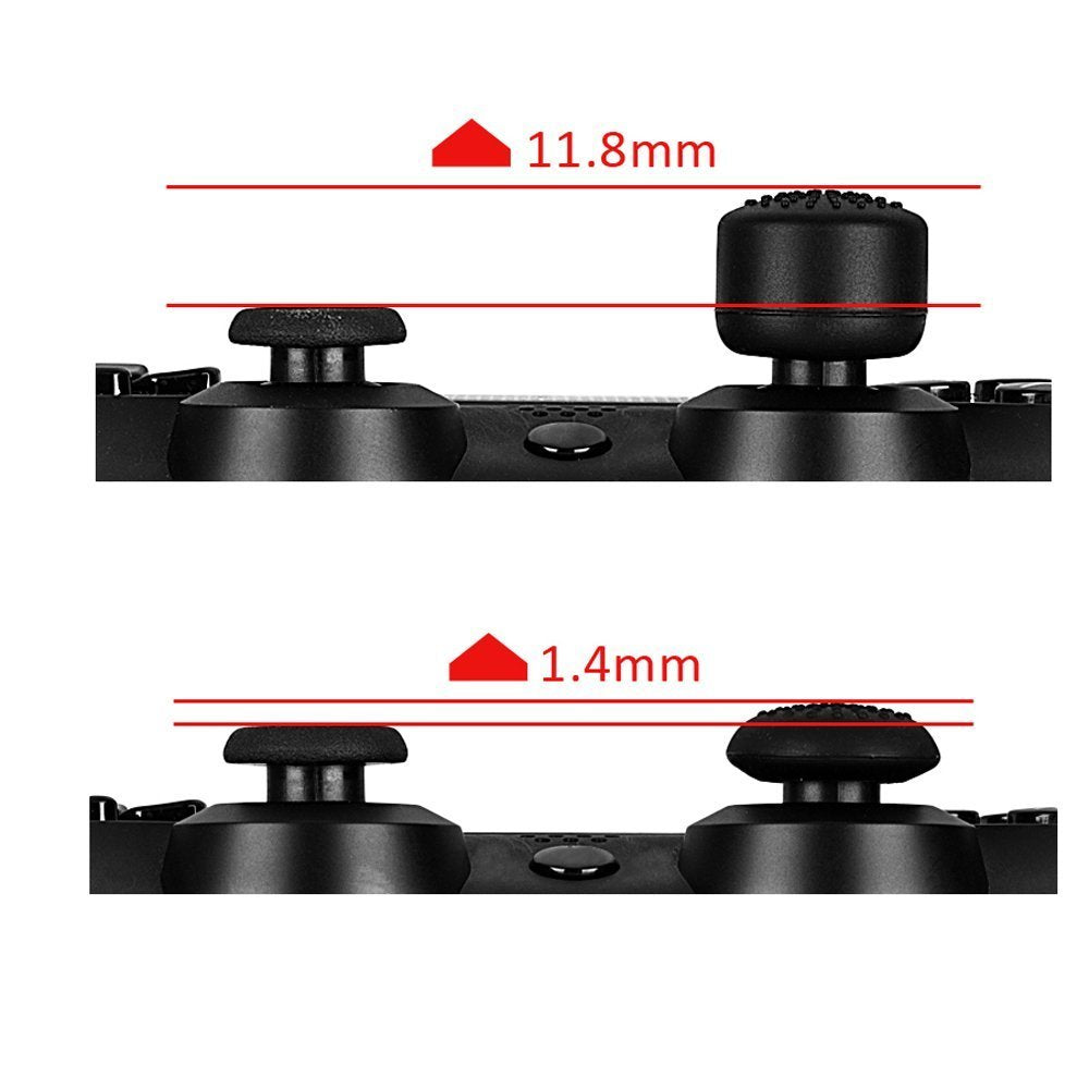 eXtremeRate 8 Pcs/Set Silicone Rubber Precision Platporm Raised