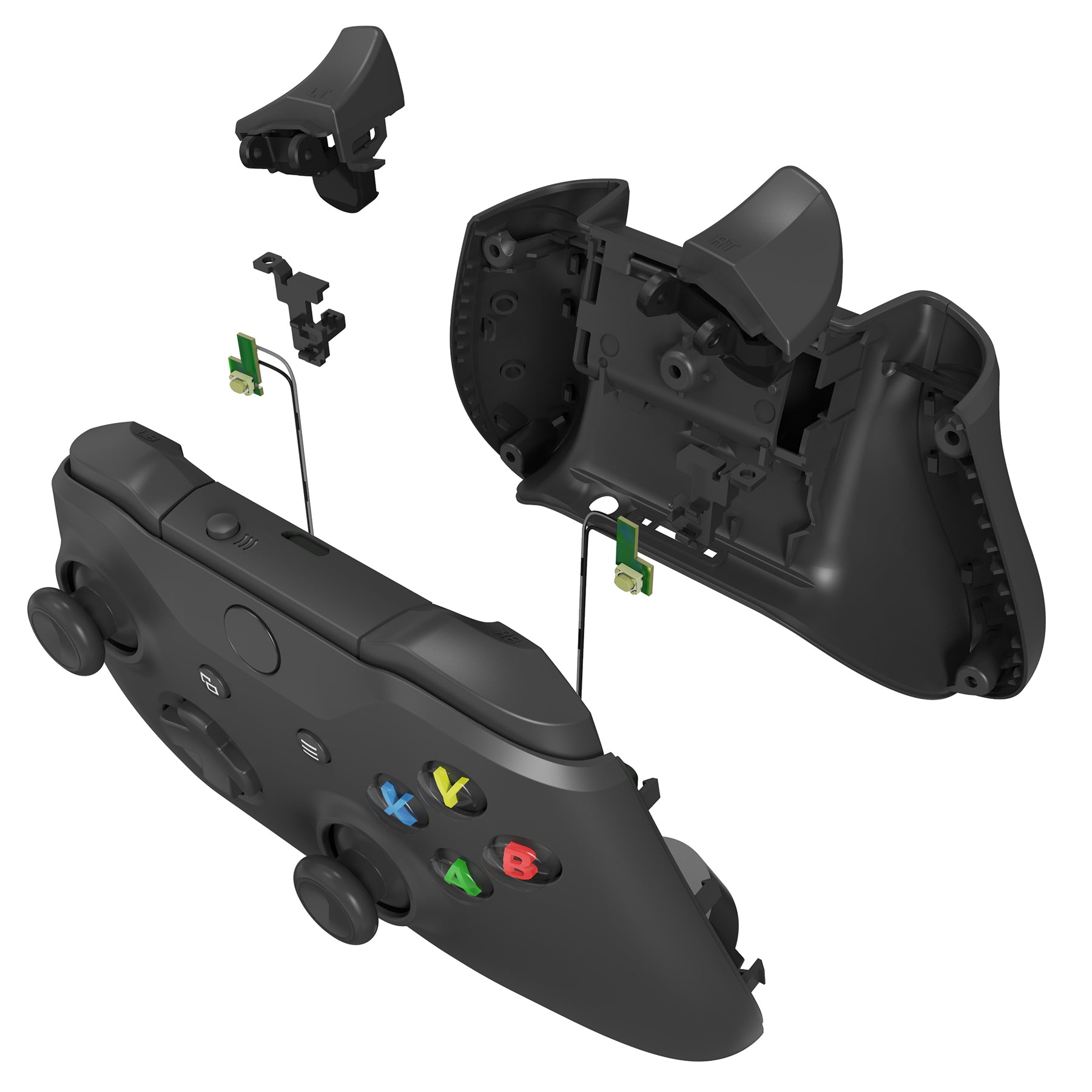 EXtremeRate Clicky Hair Trigger Kit For Xbox One X/S Controller – Flashshot Buttons + Tools