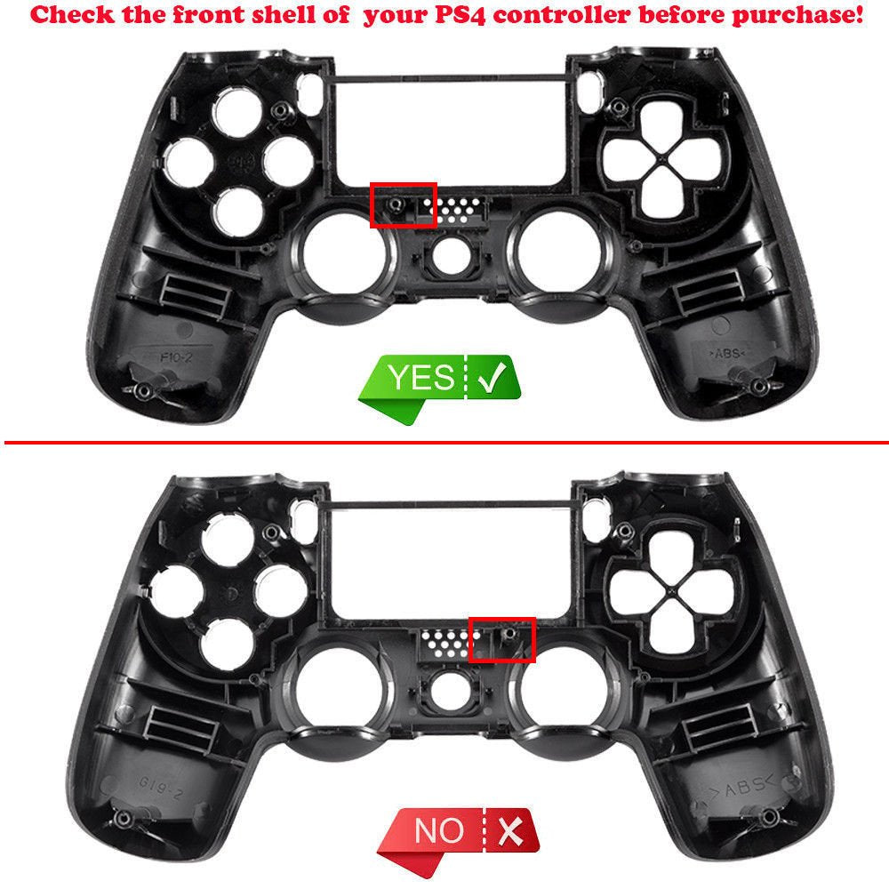 eXtremeRate Scarlet Red Soft Touch Grip Front Housing Shell eXtremeRate Scarlet Red Soft Touch Grip Front Housing Shell