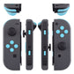 eXtremeRate Retail Heaven Blue Replacement ABXY Direction Keys SR SL L R ZR ZL Trigger Buttons Springs, Full Set Buttons Repair Kits with Tools for NS Switch JoyCon & OLED JoyCon - JoyCon Shell NOT Included- AJ207