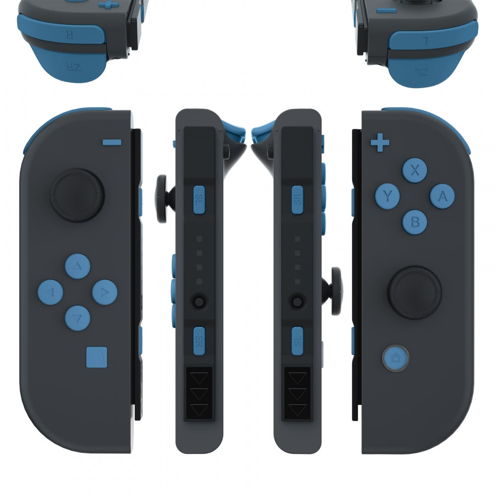 eXtremeRate Airforce Blue Replacement ABXY Direction Keys SR SL