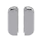 eXtremeRate Retail Chrome Silver Glossy Replacement ABXY Direction Keys SR SL L R ZR ZL Trigger Buttons Springs, Full Set Buttons Repair Kits with Tools for NS Switch JoyCon & OLED JoyCon - JoyCon Shell NOT Included - AJ302