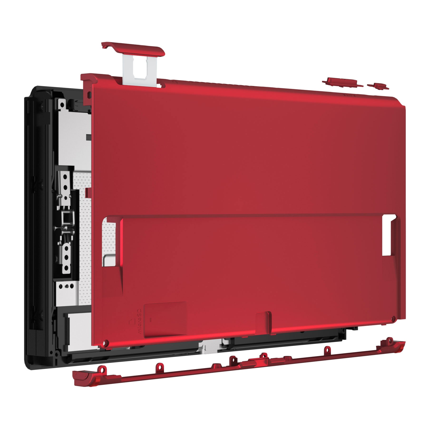 eXtremeRate Vampire Red Soft Touch Console Back Plate DIY