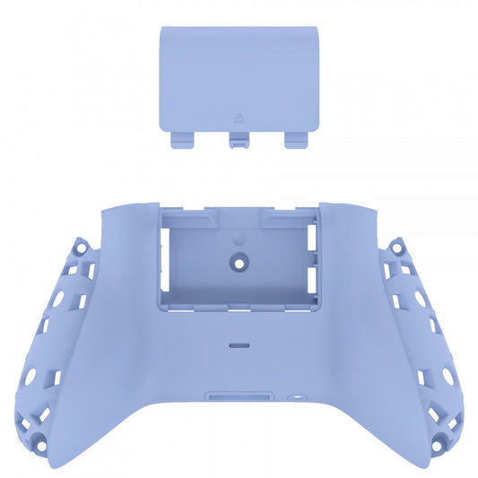 eXtremeRate Retail Light Violet Soft Touch Replacement Back Shell w/ Battery Cover for Xbox Series S/X Controller - Controller & Side Rails NOT Included - BX3P315