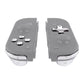eXtremeRate Retail Chrome Silver D-pad ABXY Keys SR SL L R ZR ZL Trigger Buttons Springs, Replacement Full Set Buttons Fix Kits for NS Switch Joycon & OLED JoyCon (D-pad ONLY Fits for eXtremeRate Joycon D-pad Shell) - BZD402