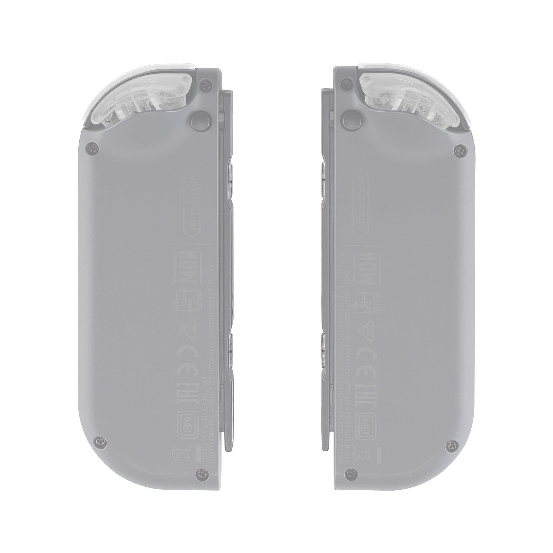 Transparent Clear D-pad ABXY Keys SR SL L R ZR ZL Trigger Buttons