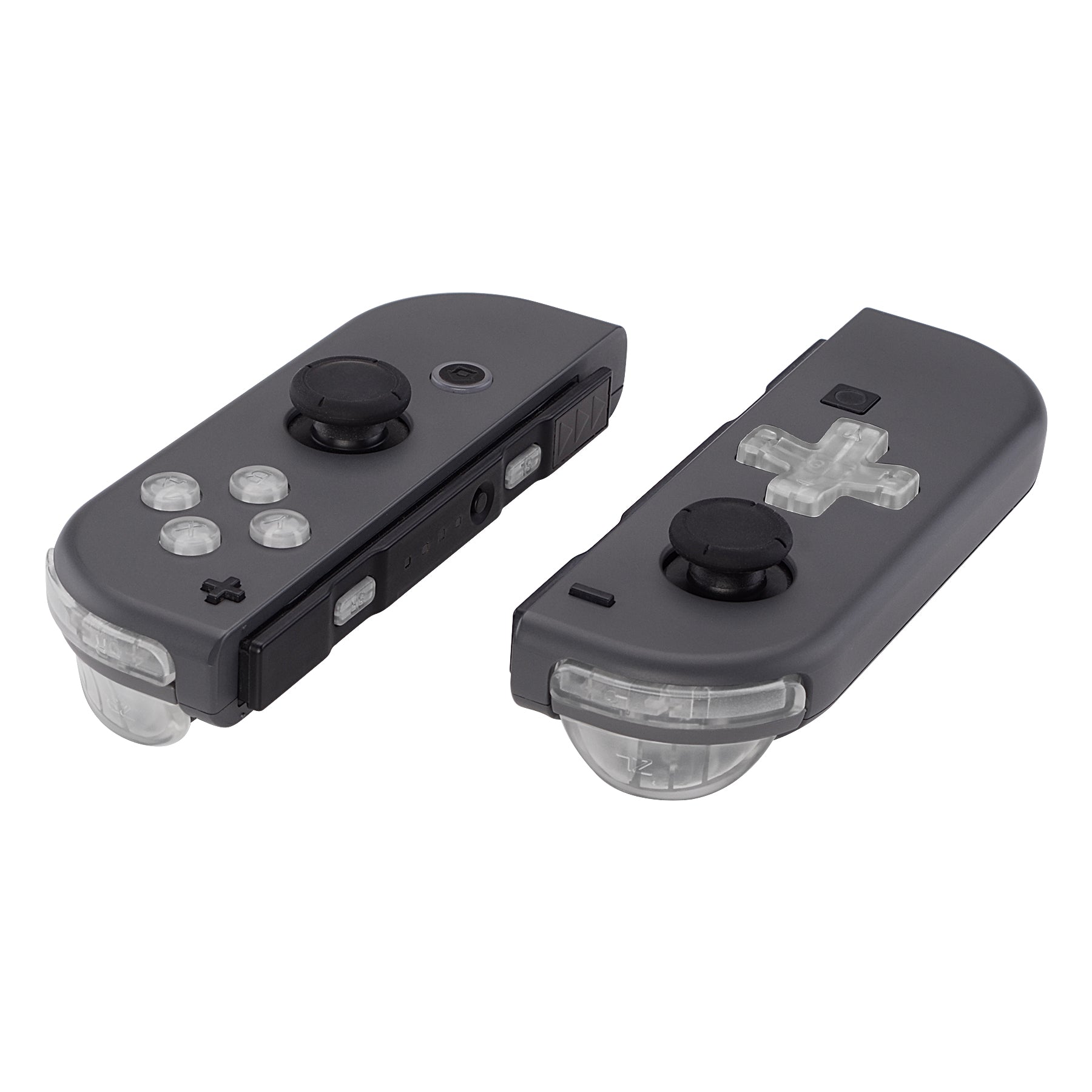 Transparent Clear D-pad ABXY Keys SR SL L R ZR ZL Trigger Buttons