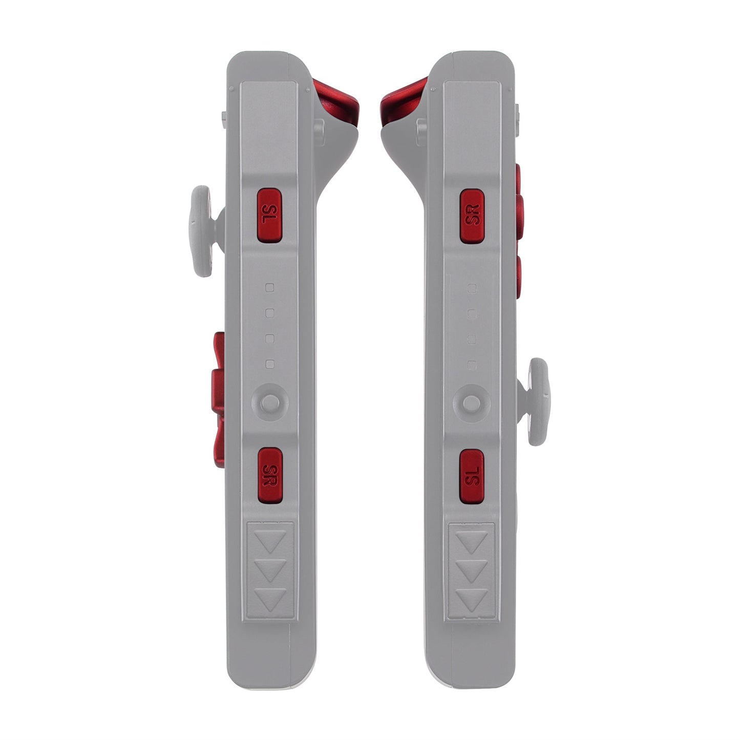 eXtremeRate Retail Red D-pad ABXY Keys SR SL L R ZR ZL Trigger Buttons Springs, Replacement Full Set Buttons Fix Kits for NS Switch Joycon & OLED JoyCon (D-pad ONLY Fits for eXtremeRate Joycon D-pad Shell) - BZP302