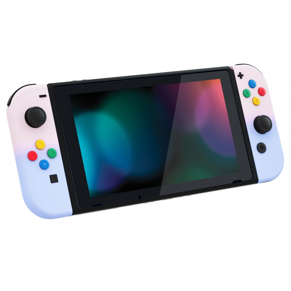 eXtremeRate Gradient Pink Violet for Joycon Handheld Controller